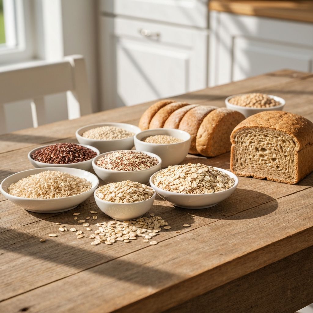 Whole grains variety